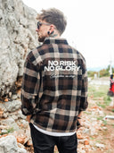 Flanellhemd No Risk no Glory