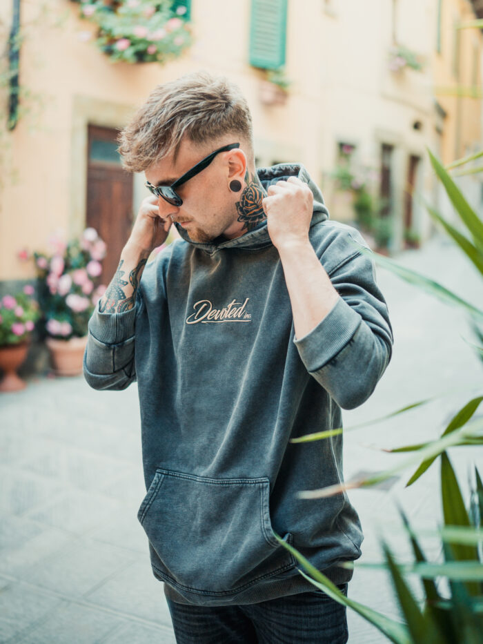 Hoodie Washed Out – Bild 4