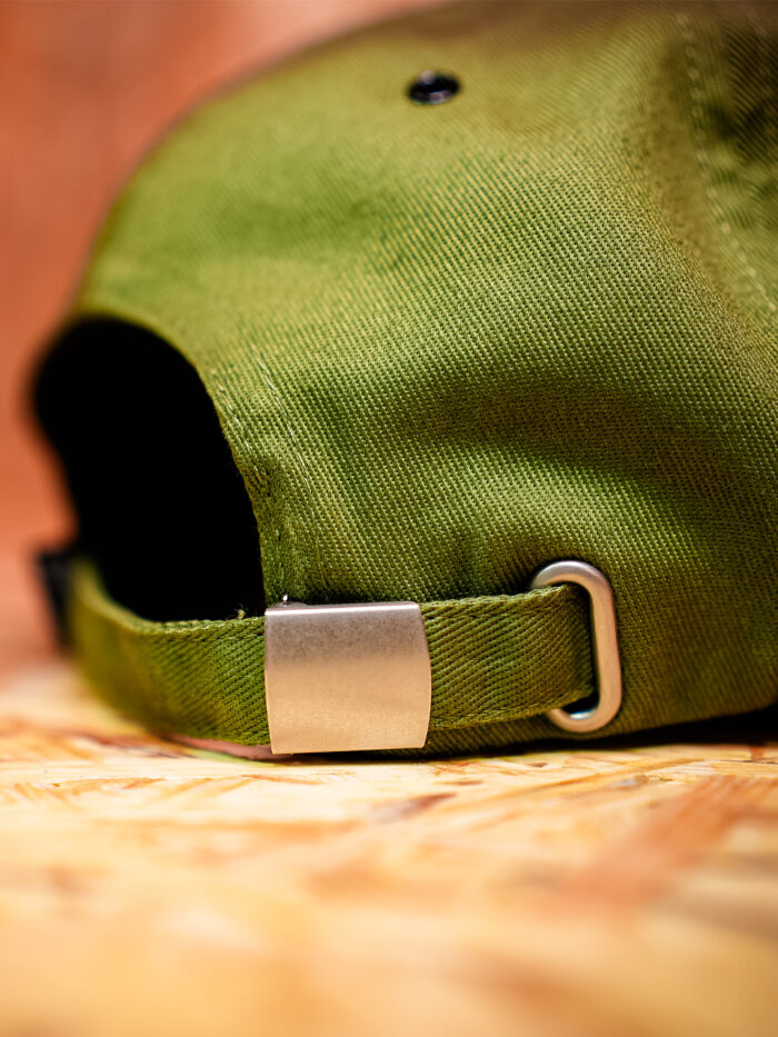 Snapback Olive gebogen – Bild 2