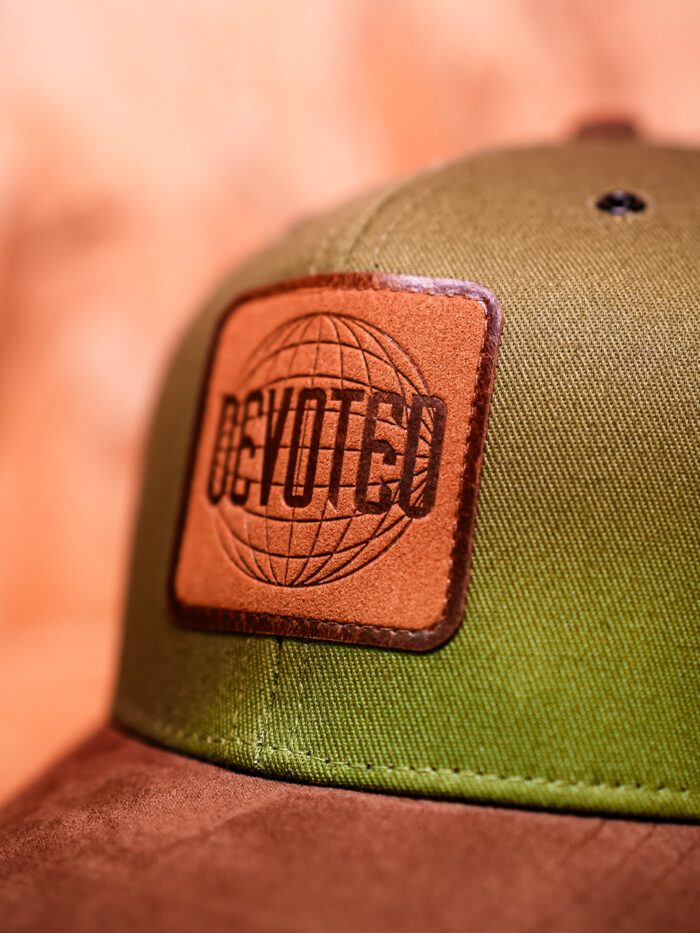 Snapback Olive gebogen – Bild 4