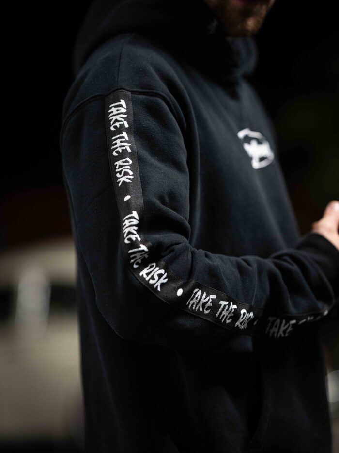 Hoodie Take The Risk – Bild 2