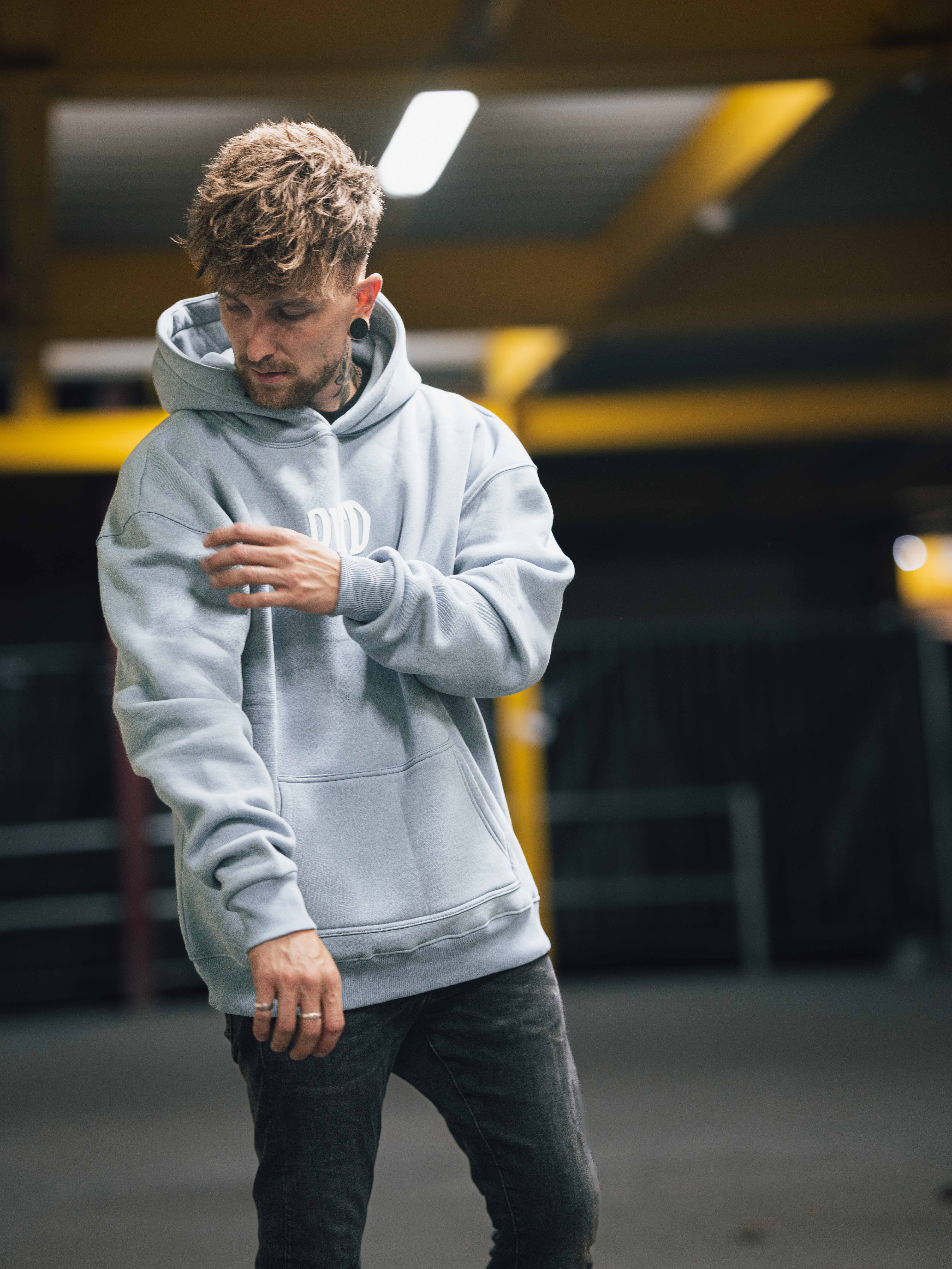 Hoodie Good Story Blue – Bild 5